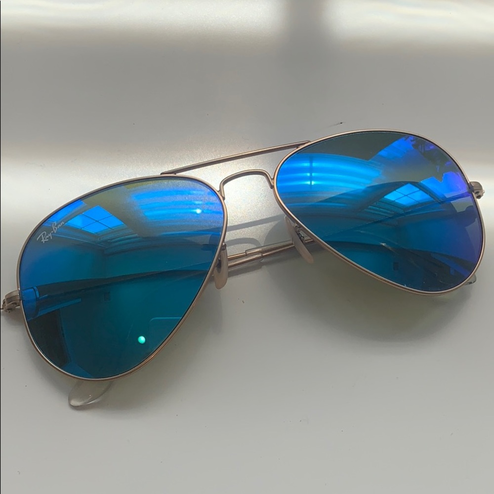 Ray Ban blue aviators
